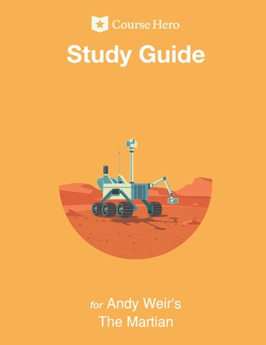 Cover of Study Guide for Andy Weir's The Martian