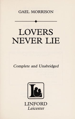 Cover of Lovers Never Lie