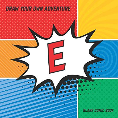 Cover of Draw Your Own Adventure, Blank Comic Book
