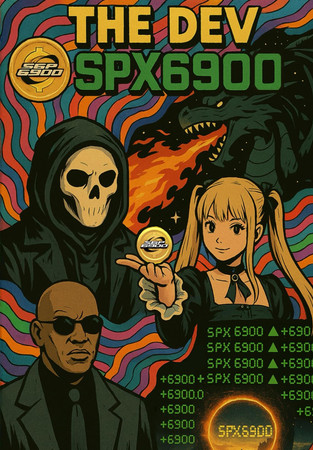 Cover of The DEV SPX6900: SPX Cult Movement Memecoin Crypto Comic