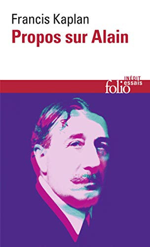 Cover of Propos Sur Alain