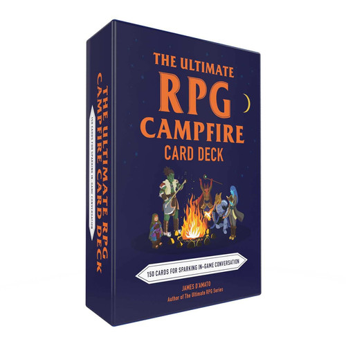 Cover of ULTIMATE RPG CAMPFIRE CARD DECK 150 Cards for Sparking In-game Conversation