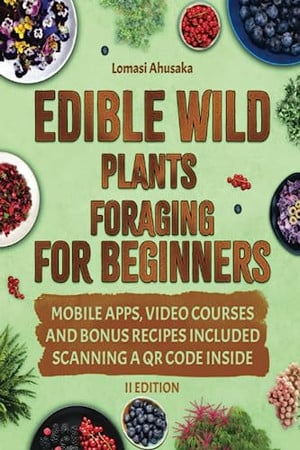 Cover of Edible Wild Plants Foraging for Beginners: Unravel the Art of Identifying and Responsibly Harvesting Nature’s Green Treasures [II EDITION]