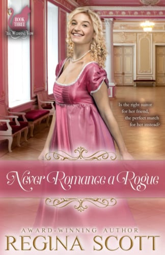 Cover of Never Romance a Rogue (Fortune's Brides: The Wedding Vow)