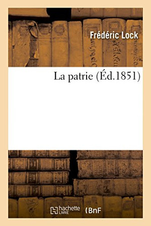 Cover of La Patrie