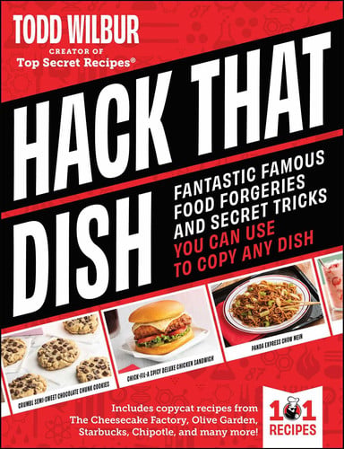Cover of Hack That Dish: Fantastic Famous Food Forgeries and Secret Tricks You Can Use to Copy Any Dish
