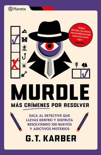 Cover of Murdle: Más Crímenes Por Resolver / Murdle Volume 2: 100 Elementary to Impossible Mysteries to Solve… (Spanish Edition)