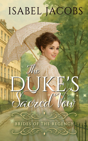 Cover of The Duke's Sacred Vow: Historical Christian Romance (Brides of the Regency)