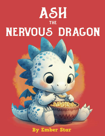 Cover of Ash the Nervous Dragon: Follow a Nervous Dragon on His First Day to School