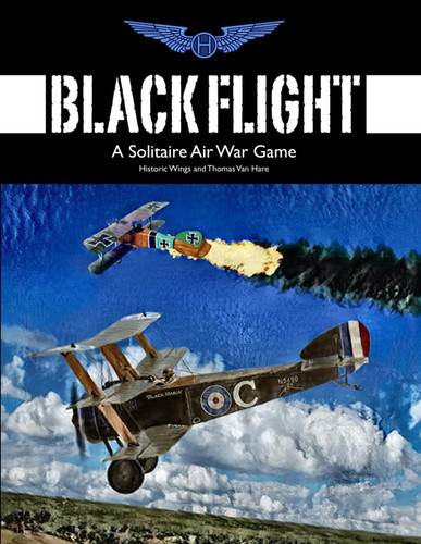 Cover of Black Flight: A Solitaire Air War Game (Historic Wings Air War Games)