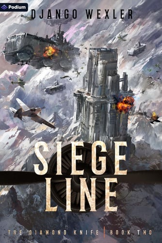 Cover of Siege Line: An Epic Sci-Fi Adventure (The Diamond Knife, 2)