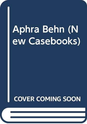 Cover of Aphra Behn