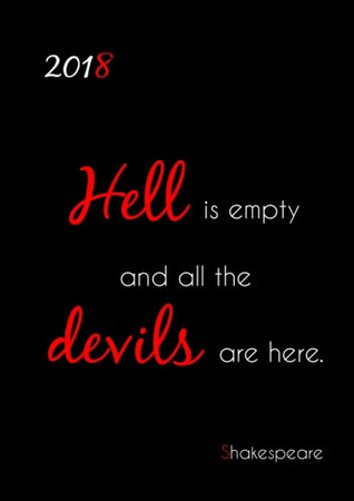 Cover of Kalender 2018 - Shakespeare Hell Is Empty and All the Devils Are Here