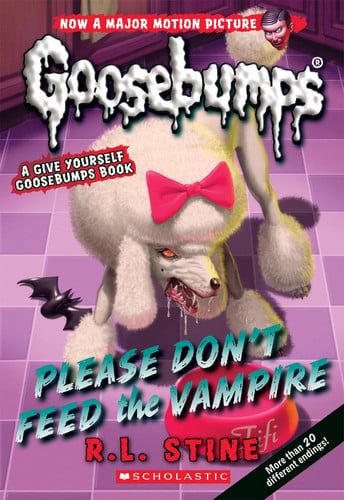 Cover of Classic Goosebumps #32: Please Don't Feed the Vampire! A Give Yourself Goosebumps Book
