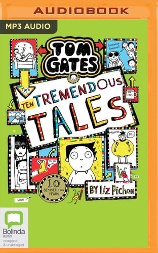 Cover of Ten Tremendous Tales (Tom Gates, 18)