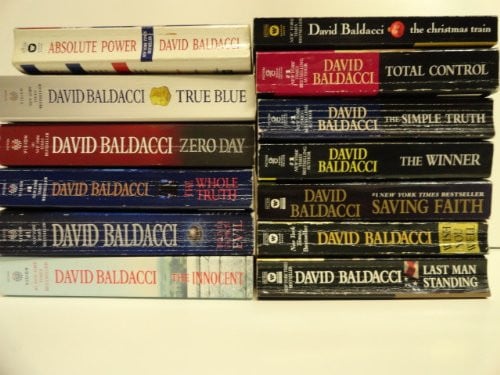 Cover of David Baldacci 13 Book Set: The Simple Truth, the Winner, Saving Faith, Wish You Well, Total Control, Absolute Power, True Blue, Zero Day, Deliver Us From Evil, Last Man Standing, the Whole, Truth the Innocent, the Christmas Train,