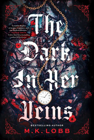Cover of The Dark in Her Veins (Divine Villains, #1)