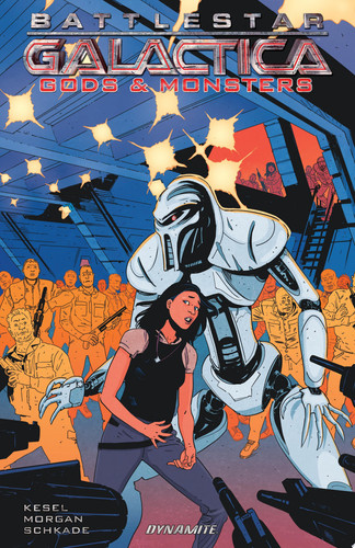 Cover of Battlestar Gallactica. Gods & Monsters