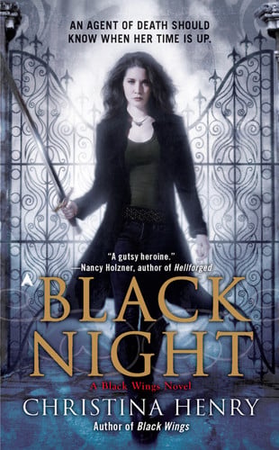 Cover of Black Night (Black Wings, #2)