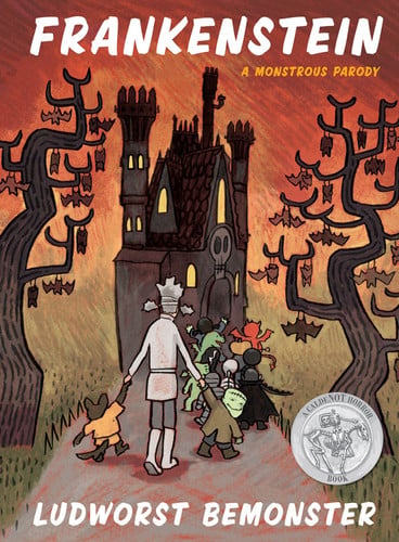 Cover of Frankenstein A Monstrous Parody