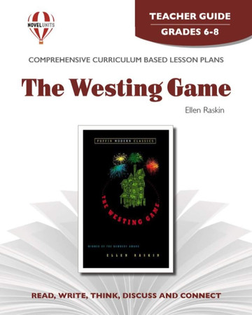 Cover of The Westing Game - Teacher Guide by Novel Units