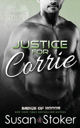 Cover of Justice for Corrie (Badge of Honor: Texas Heroes, #3)