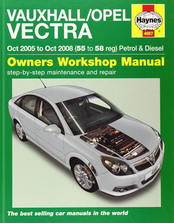 Cover of Vauxhall/Opel Vectra (oct 05- Oct 08) 55 to 58