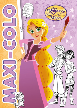 Cover of Maxi-colo Raiponce, La Série