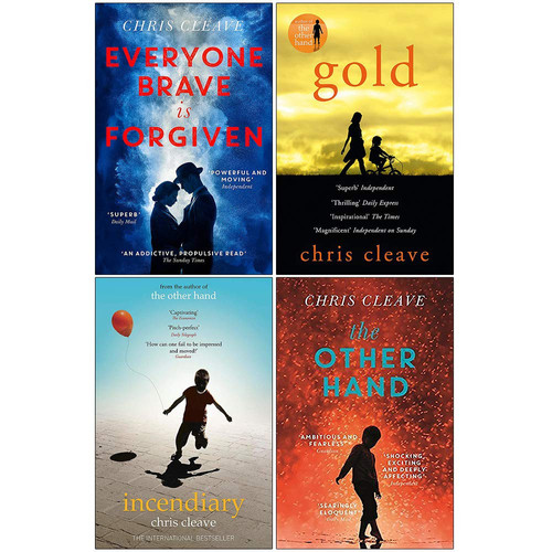 Cover of Chris Cleave Collection 4 Books Set (Everyone Brave Is Forgiven, Gold, Incendiary, The Other Hand)