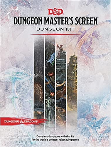 Cover of D&D Dungeon Masters Screen: Dungeon Kit (Dungeons & Dragons DM Accessories)