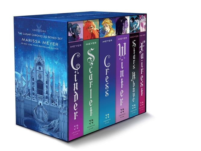 Cover of The Lunar Chronicles Boxed Set: Cinder, Scarlet, Cress, Fairest, Stars Above, Winter