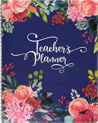 Cover of Floral Teacher's Lesson Planner