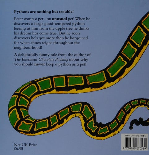 Cover of Never Keep a Python as a Pet
