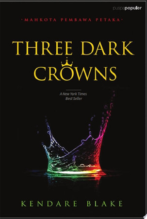 Cover of THREE DARK CROWNS Indonesia