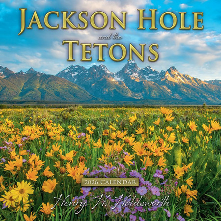 Cover of 2026 Jackson Hole and the Tetons Wall Calendar
