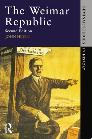 Cover of Weimar Republic