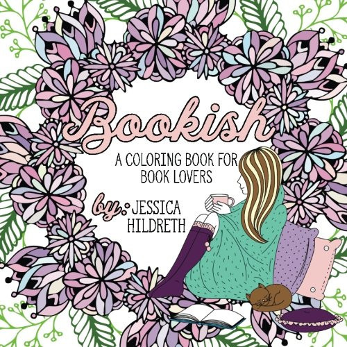Cover of Bookish - a Coloring Book for Book Lovers