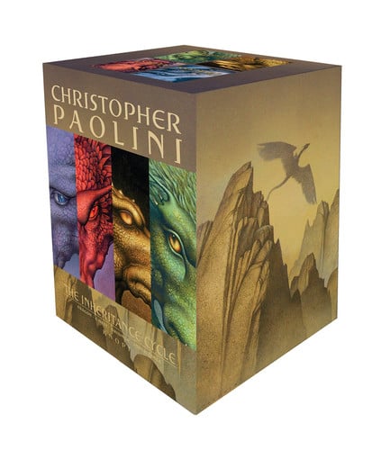 Cover of Inheritance Cycle Christopher Paolini Collection 4 Books Bundle (Inheritance, Brisingr, Eldest, Eragon)