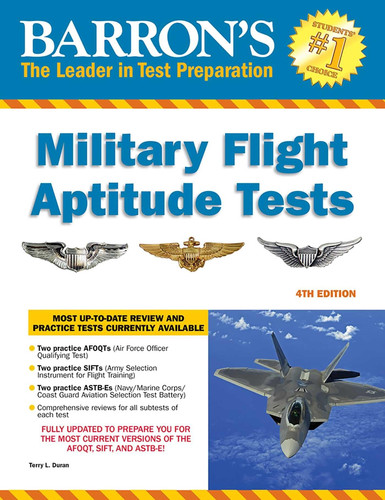 Cover of Military Flight Aptitude Tests, 4th Edition