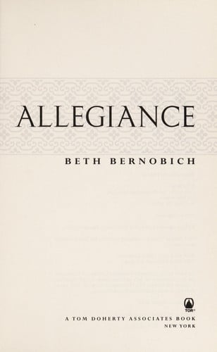 Cover of Allegiance
