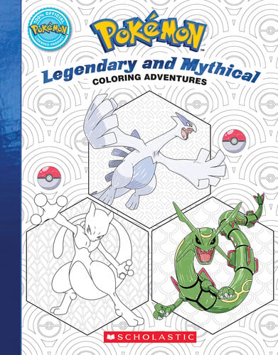 Cover of Pokémon Coloring Adventures #2: Legendary and Mythical Pokémon
