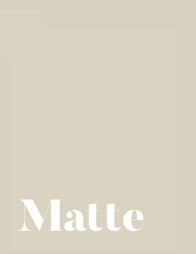 Cover of Matte: A Decorative Book │ Perfect for Stacking on Coffee Tables & Bookshelves │ Customized Interior Design & Home Decor (Dot Grid Interior - Beige)