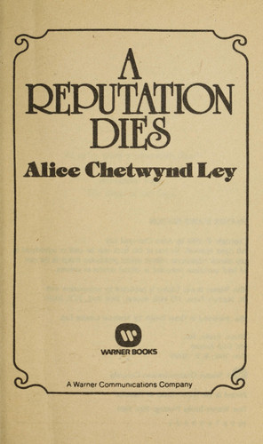 Cover of A Reputation Dies