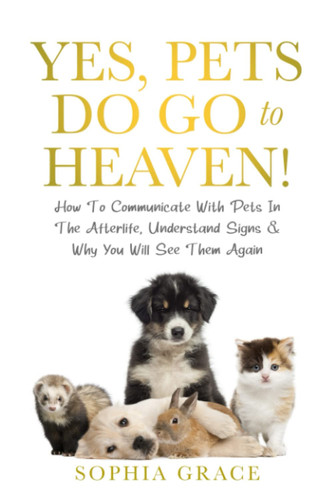 Cover of Yes, Pets Do Go To Heaven!: How To Communicate With Pets In The Afterlife, Understand Signs & Why You Will See Them Again