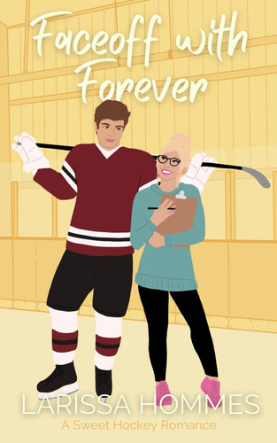 Cover of Faceoff With Forever: A Sweet Hockey Romance (Blindsided by Love)