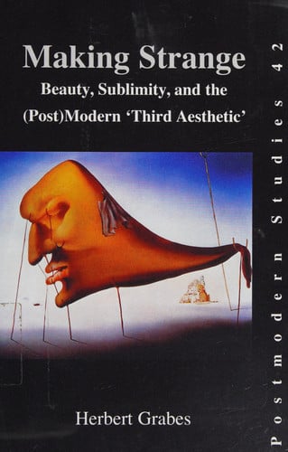 Cover of Making Strange: Beauty, Sublimity, and the (post)modern 'third Aesthetic'