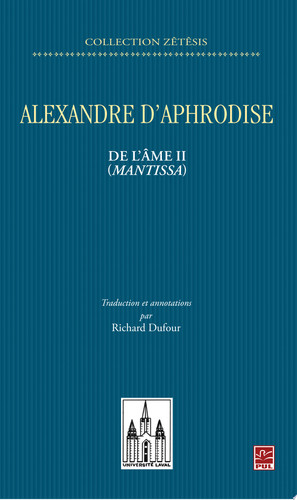 Cover of Alexandre d'Aphrodise