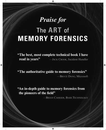 Cover of The Art of Memory Forensics
