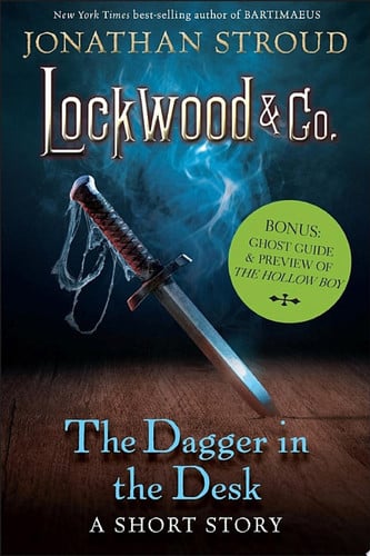 Cover of The Dagger in the Desk Bonus: Ghost Guide & Preview of The Hollow Boy