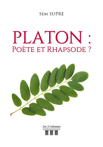 Cover of Platon: Poète Et Rhapsode ?
